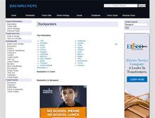 Tablet Screenshot of en.neobackpackers.com
