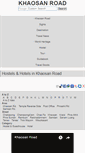 Mobile Screenshot of khaosan.neobackpackers.com