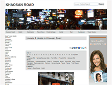 Tablet Screenshot of khaosan.neobackpackers.com